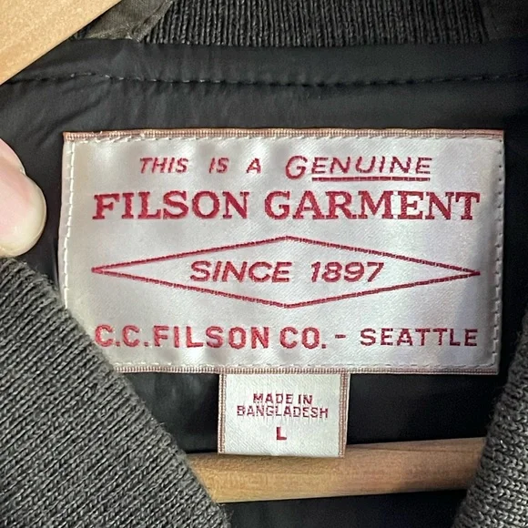 Filson Tin Cloth Work Jacket - Dark tan - Picture 4 of 8